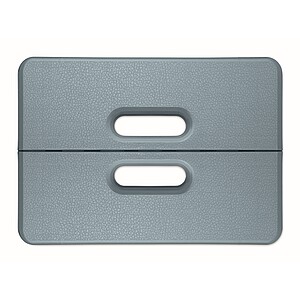 Přenosná skládací stolička, modrošedá