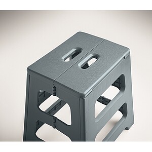 Přenosná skládací stolička, modrošedá