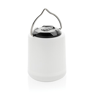 Prenosná USB LED stolná lampa z RCS RPET, biela