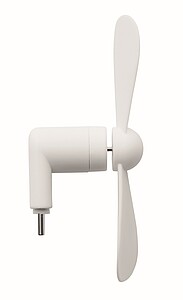 Přenosný ventilátor USB-C, bílá