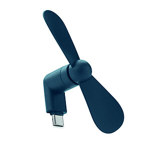 Přenosný ventilátor USB-C, námořní modrá
