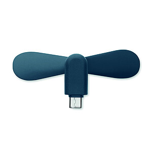 Přenosný ventilátor USB-C, námořní modrá