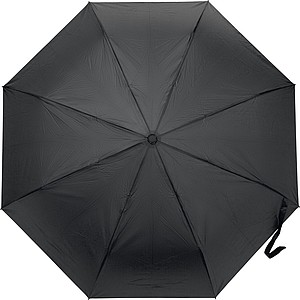 PRETORIUS Automatický pánský skládací deštník, černý