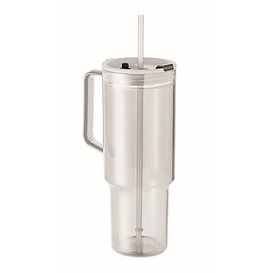 Priehľadný hrnček 1200 ml, transparentný