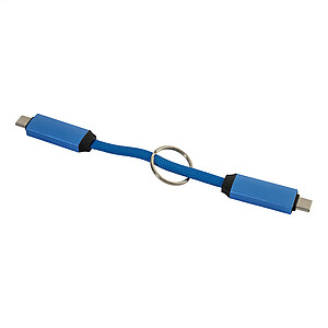 Přívěsek na klíče 60W kabel USB-C, královská modrá