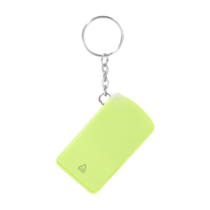Přívěšek na klíče s mincí do vozíku, světle zelená