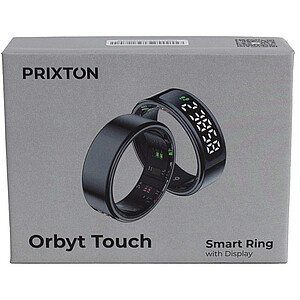 Prixton Orbyt Touch chytrý prsten, černá