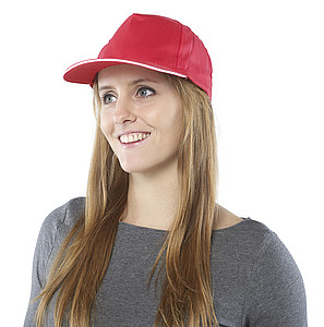 PROGRESA Pětipanelová bavlněná kšiltovka, královská modrá