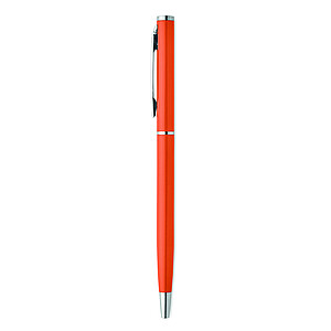 Propiska z recykl. hliníku, oranžová
