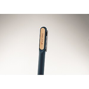 Propiska z recyklovaného hliníku, tmavě modrá