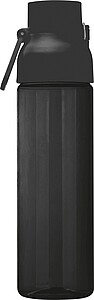 Průhledná tritanová láhev 750 ml, černá