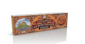 PUBU - Francúzske sušienky - Etui Collector Sablés Caramel papier 125g