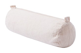 Puzdro so zipsom na perá, 100% bavlna, béžová