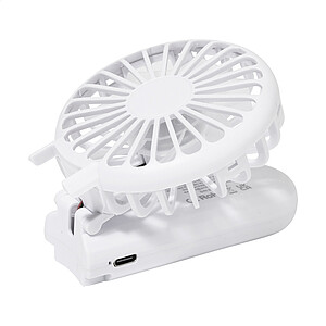 RABS dobíjací ručný ventilátor, biela