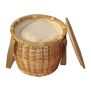 Ratanový chladicí piknikový koš