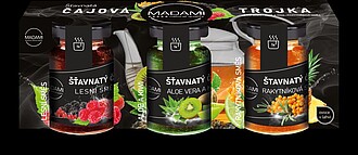 RAWEKI - sada pečených čajov - lesná zmes, rakytník, aloe vera s kiwi