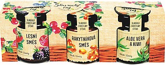 RAWEKI - sada pečených čajů - lesní směs, rakytník, aloe vera s kiwi