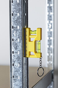 Recyklovaná ABS vodováha, žlutá