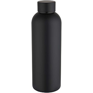 Recyklovaná jednostěnná nerezová láhev 750 ml, černá