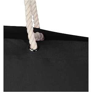 Recyklovaná plážová taška s gramáží 270 g/m2, černá