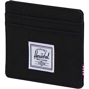 Recyklované púzdro na karty RFID Herschel, čierna