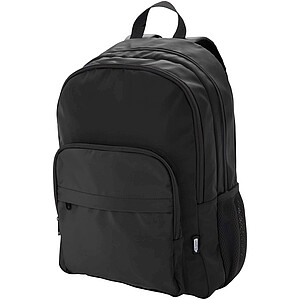 Recyklovaný batoh na notebook veľkosti 15”, čierna