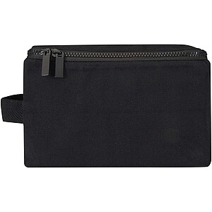 Recyklovaný organizér na toaletní potřeby 500 g/m2, černá