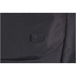 Recyklovaný rozšiřitelný batoh na notebook s rolovacím vrškem, černá