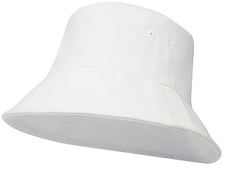 Recyklovaný slnečný klobúk, biely