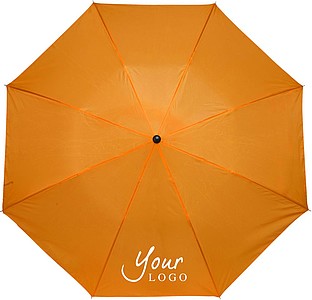 REPOST Skládací deštník v nylonovém obalu, oranžová