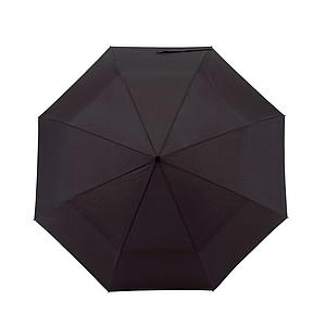 REUS Skládací automatický deštník, černý