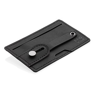RFID pouzdro na karty 3 v 1 na telefon, černá