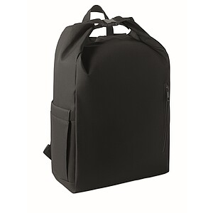 Rolovací batoh na notebook, čierna