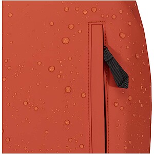 Rolovací batoh na notebook velikosti 15” z recyklovaného GRS, středně oranžová