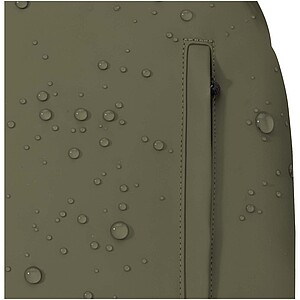 Rolovací batoh na notebook velikosti 15” z recyklovaného GRS, vojenská zelená