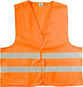 Rozlišovací vesta, oranžová, velikost XL
