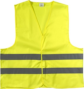 Rozlišovací vesta, žlutá, velikost M