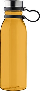 RPET fľaša, objem 750 ml, oranžová