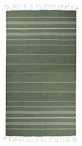 Ručník HAMAM 100x180 cm gr/m2, khaki