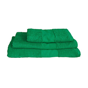 Ručník OLIMA BASIC TOWEL, 30 × 50 cm, středně zelená