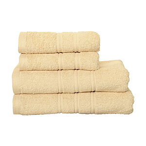 Ručník OLIMA PREMIUM COTTON BAMBOO TOWEL, 30 × 50 cm, jemně žlutá