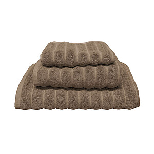 Ručník OLIMA PREMIUM TOWEL, 30 × 50 cm, šedohnědá
