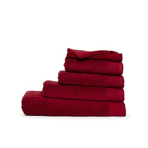 Ručník ONE DELUX 50x100 550 cm gr/m2, červená