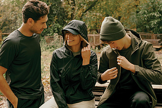 Rychle schnoucí tričko z recyklovaného polyesteru, černé, vel. 5XL