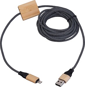 Rychlonabíjecí kabel 3 m, béžová