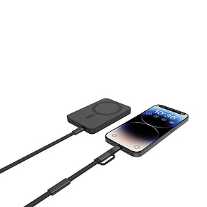 Rychlonabíjecí kabel Arc 2 v 1 z RCS 60W 120 cm, černá