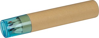 Sada 12 pasteliek v kartónovej tube s orezávačom