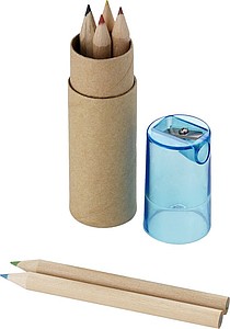 Sada 6 ks pastelek a ořezávátko - reklamní předměty
