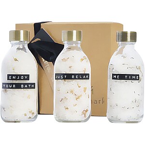 Sada kúpeľových solí, 3x200 ml