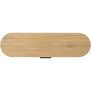 Sada příborů s bambusovým víčkem, černá